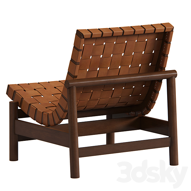 Gonzalo Cordoba Easy Chair Model Guama Produced by Dujo in Cuba 3DSMax File - thumbnail 3