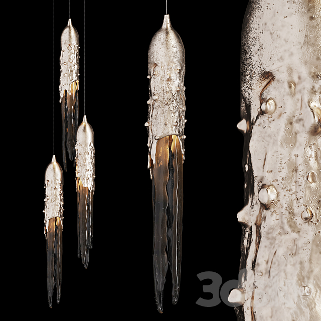 Pendant lamp FLAME Vetvi store - Pendant light - 3D Models