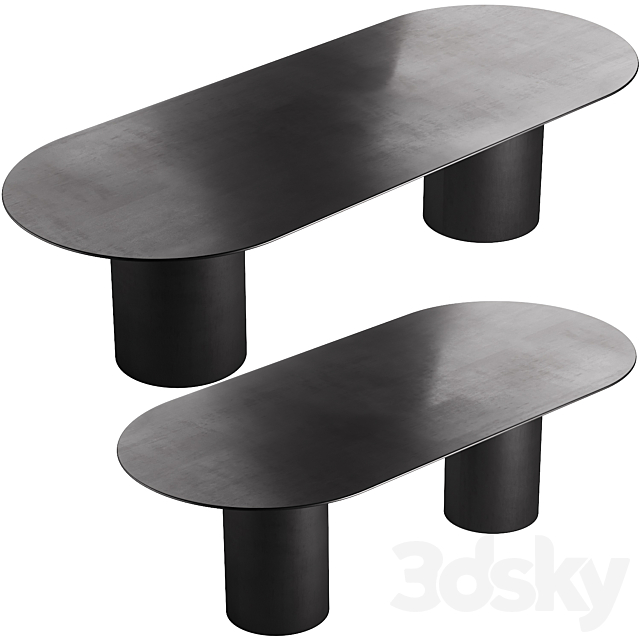 125 Desalto MM8 table by Guglielmo Poletti 3d