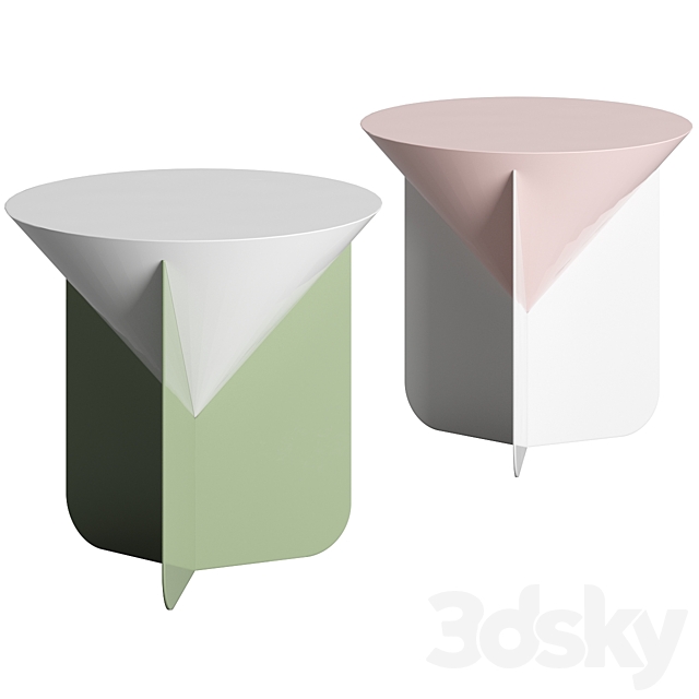 Cone Round Coffee Table by Scapin Collezioni 3DSMax File - thumbnail 2