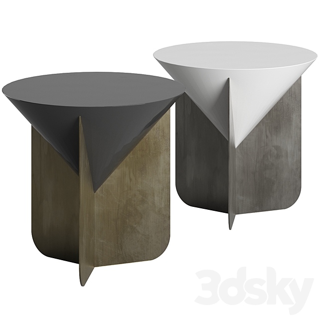 Cone Round Coffee Table by Scapin Collezioni 3DSMax File - thumbnail 1