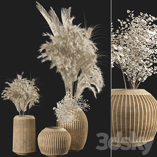 Collaction Indoor Bouquet 01 3d
