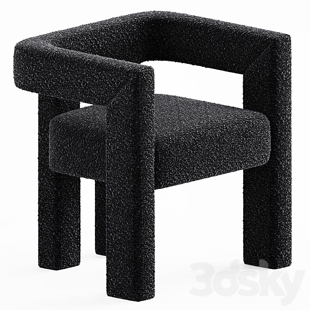 Crate and Barrel Dining set 3d