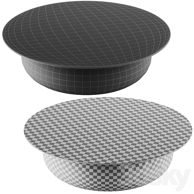 Donut Coffee Table by 1stdibs 3DSMax File - thumbnail 7