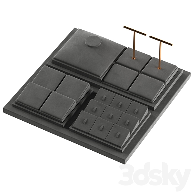 Jewelry display fanxi-03 3d