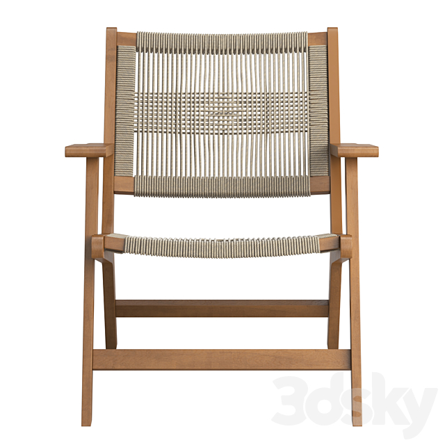 Luna Lounge Chair 3d