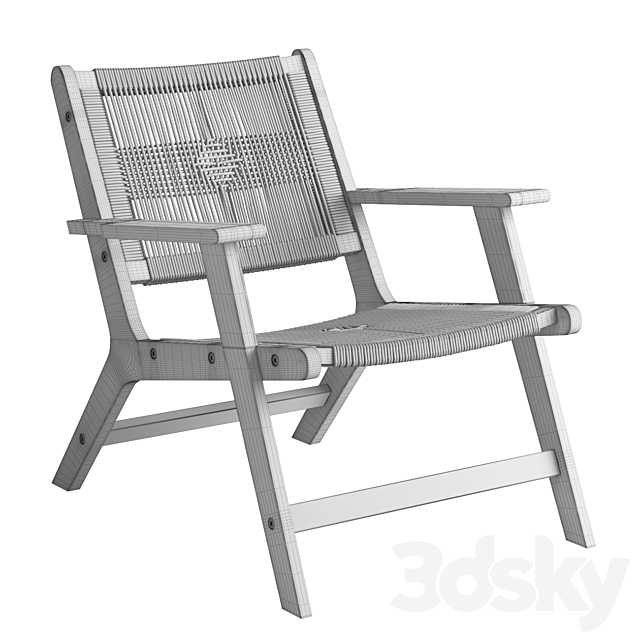 Luna Lounge Chair 3dskyfree