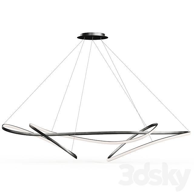 Heals Ribbon LED Pendant Lamp XL 3dskyfree