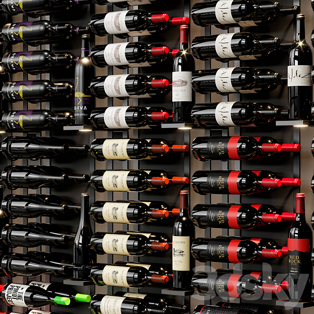 wine cellar 09 3d