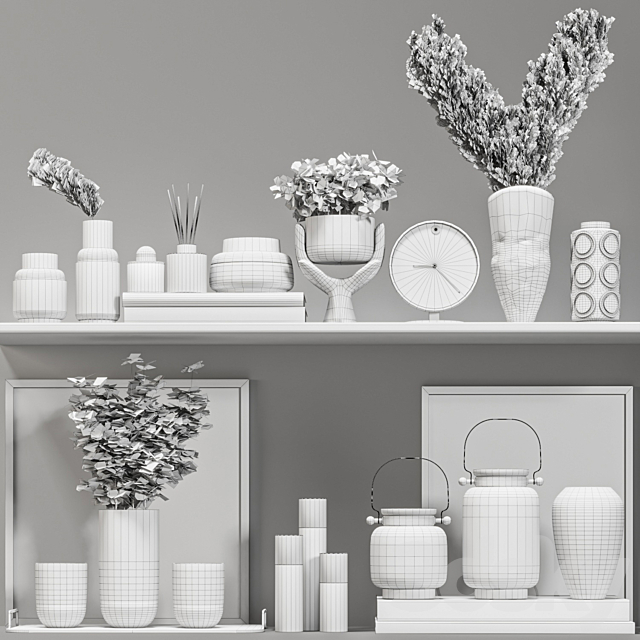 Decorative Set04 3dskyfree