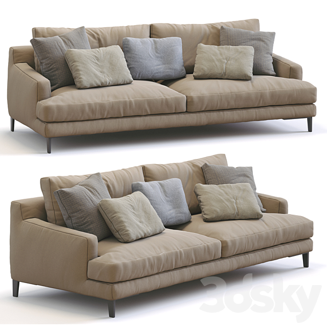 Poliform Sofa Bellport 3dskyfree