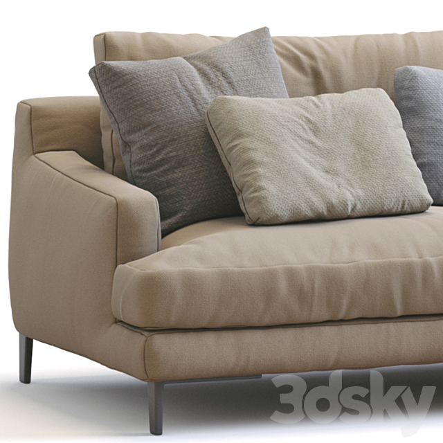 Poliform Sofa Bellport 3dmodel