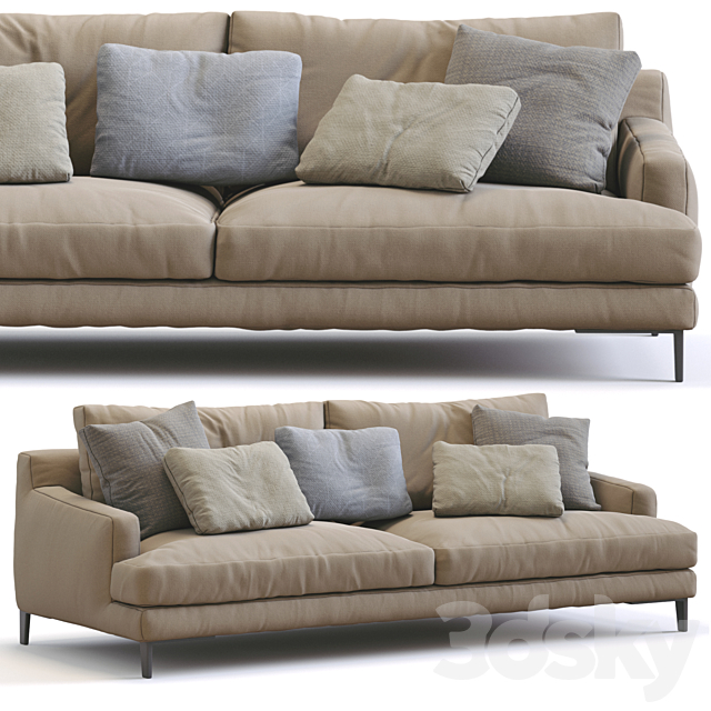 Poliform Sofa Bellport 3d Download