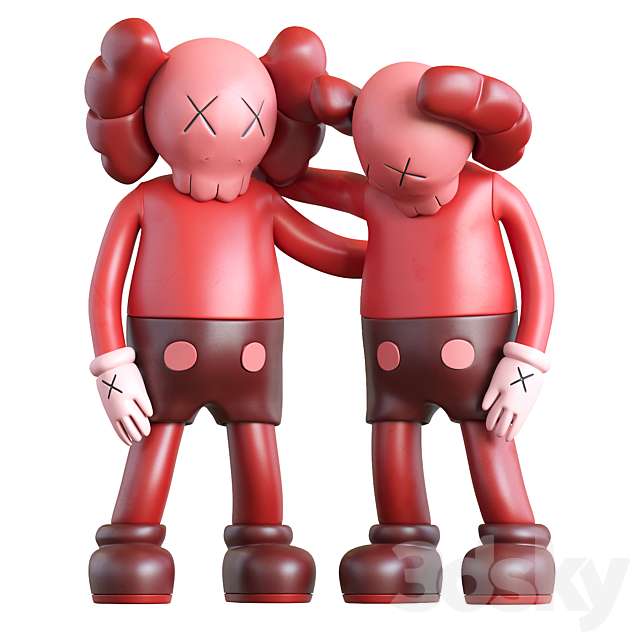 Kaws 3dskyfree