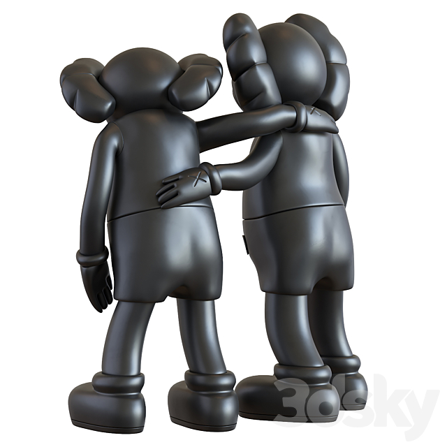Kaws 3dmodel