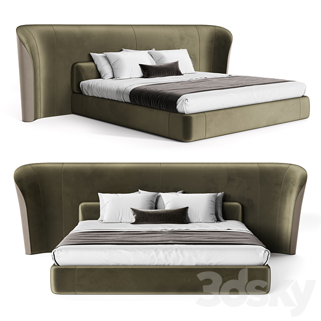 FIFTYFOURMS – Vida Deluxe bed 3DSMax File - thumbnail 3