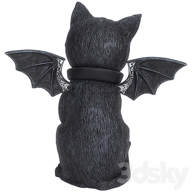 Figurine Black Cat 3dsky