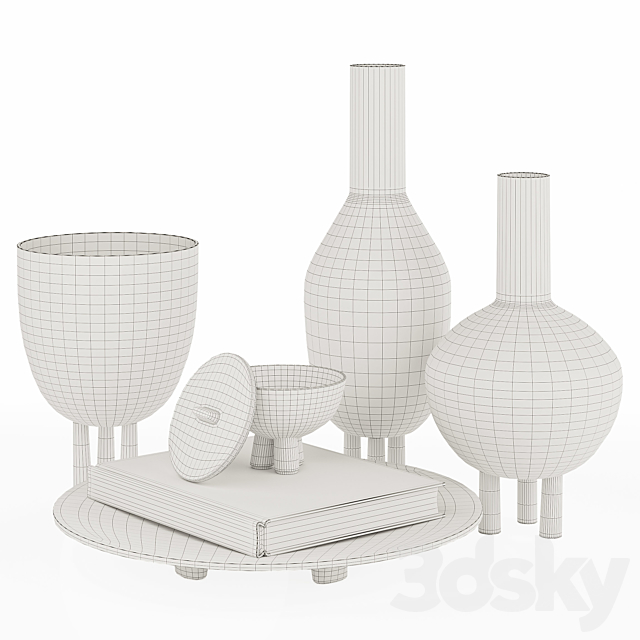 Vases 101 Copenhagen 3DSMax File - thumbnail 4