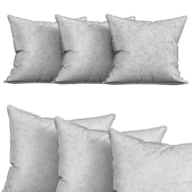 decorative pillows 7 3DSMax File - thumbnail 3