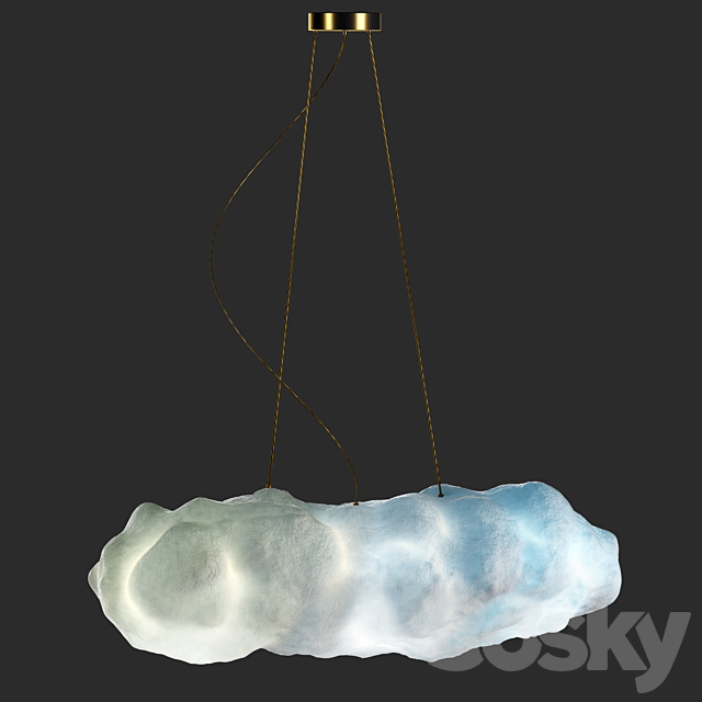 ?hildren’s lamp cloud 3DSMax File - thumbnail 4