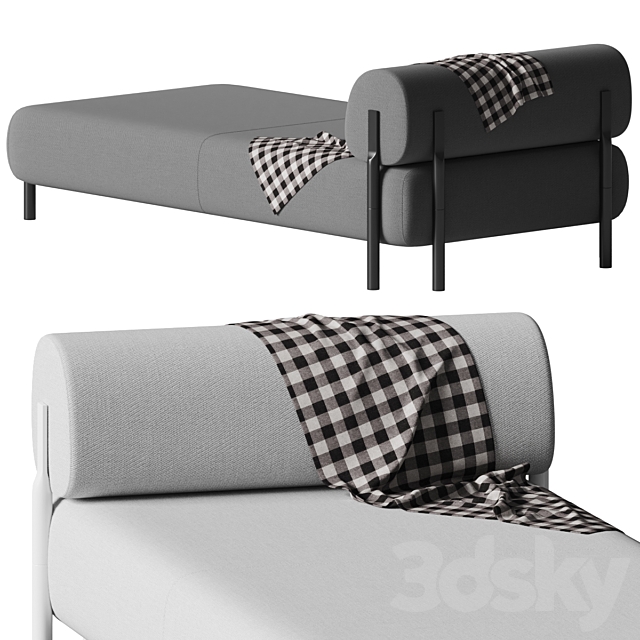 Palo Modular Lounger by Hem 3d