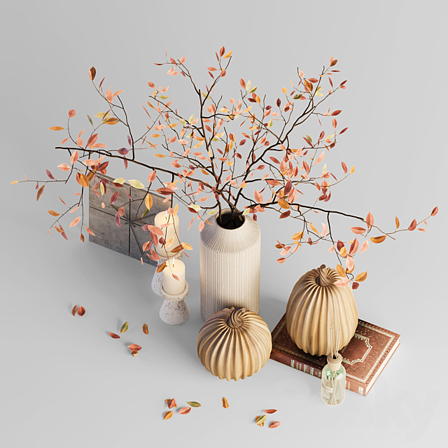 Decorative set 006 3d