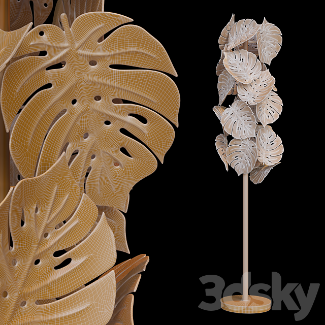 Floor Lamp Vargov® Design - LC0186 3d