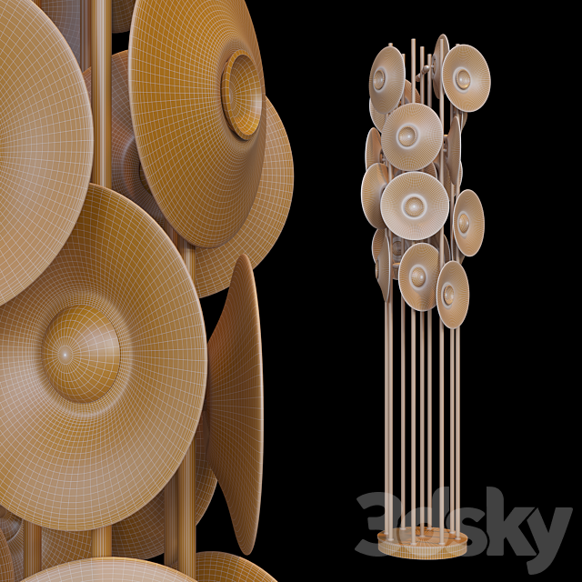 Floor Lamp Vargov® Design - LC0187 3d