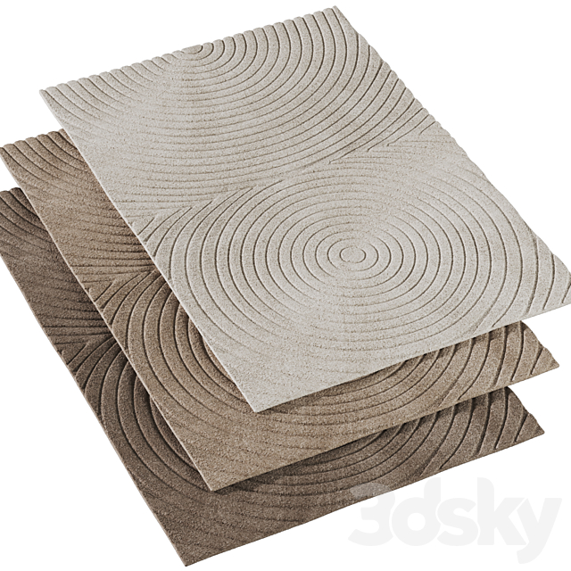 Carpet Small Zen Doormat by Bolia 3DSMax File - thumbnail 2
