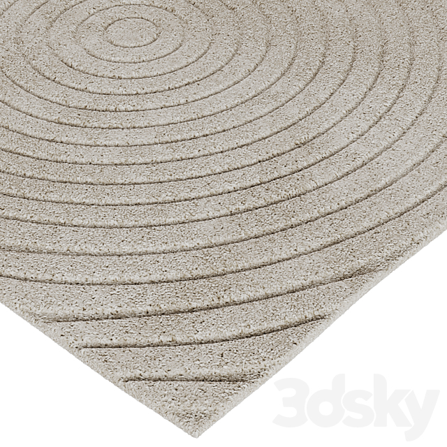 Carpet Small Zen Doormat by Bolia 3DSMax File - thumbnail 3