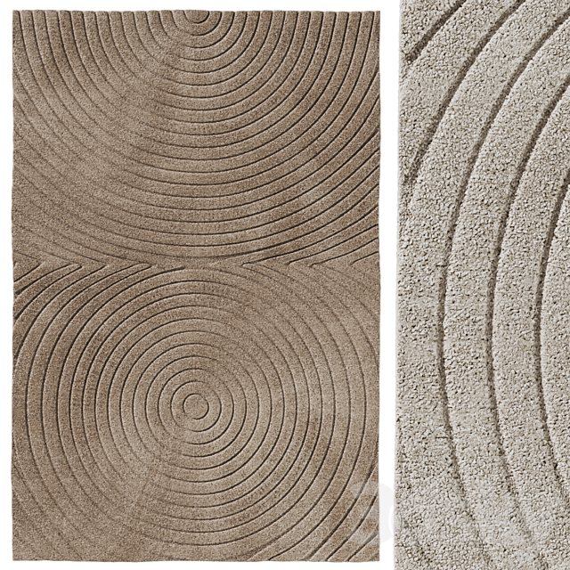 Carpet Small Zen Doormat by Bolia 3DSMax File - thumbnail 4