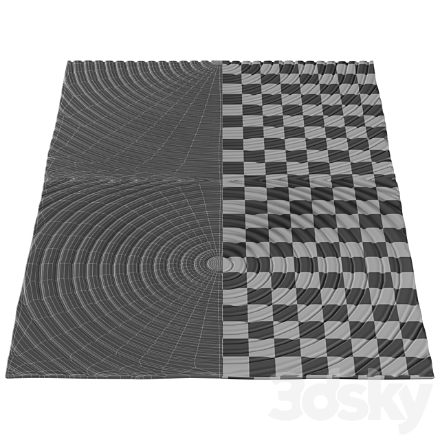 Carpet Small Zen Doormat by Bolia 3DSMax File - thumbnail 5