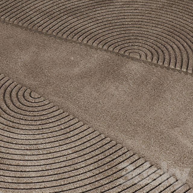 Carpet Zen Split by Bolia 3DSMax File - thumbnail 3