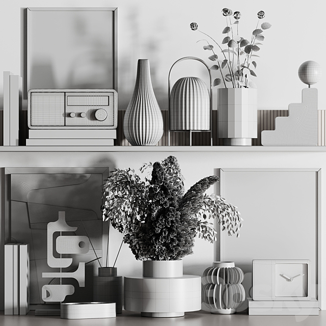 Decorative Set32 3dmodel