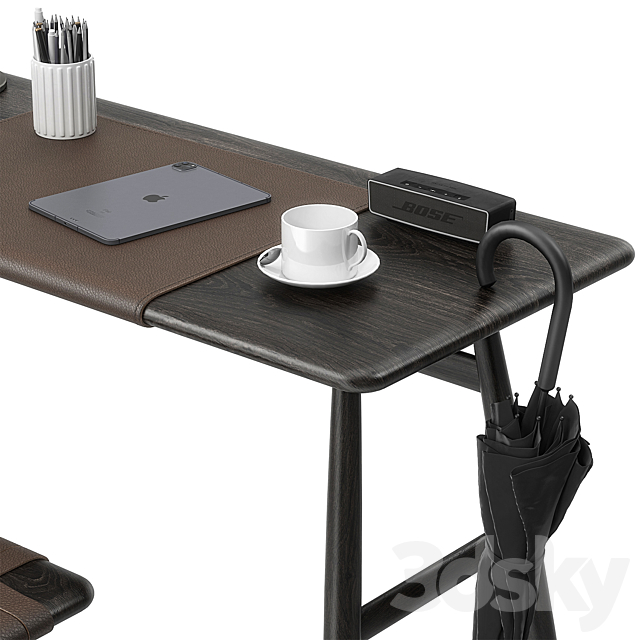 Mo Bridge desk set 3dsky