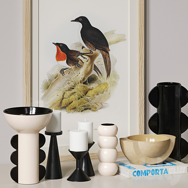 Decor Set 001 3dmodel