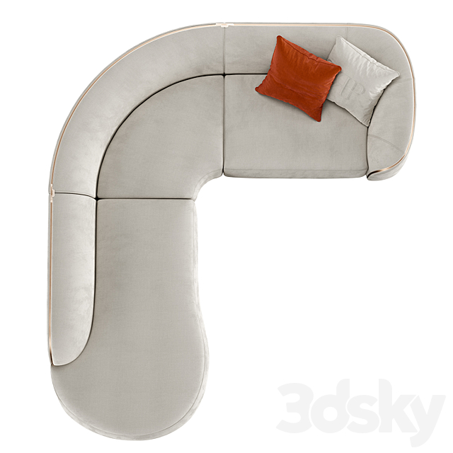 PIERRE G SECTIONAL SOFA 3dskyfree
