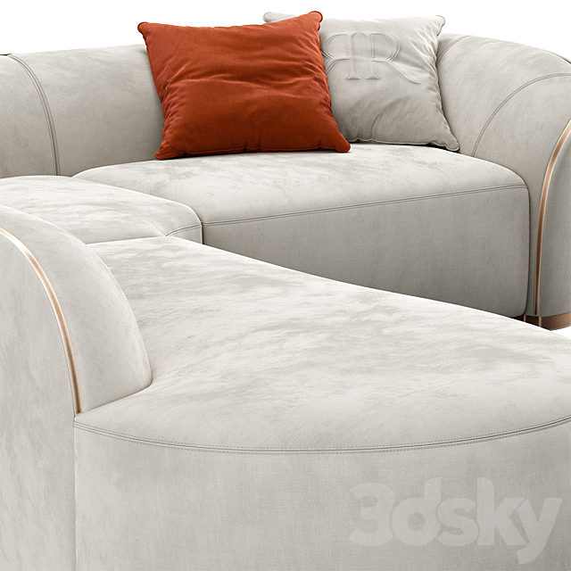 PIERRE G SECTIONAL SOFA 3dmodel