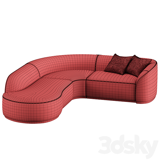 PIERRE G SECTIONAL SOFA 3d Download