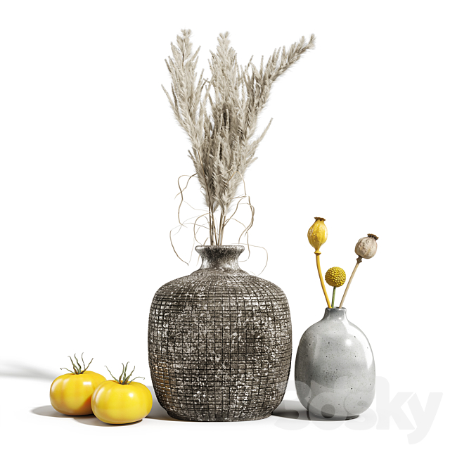 LaRedout vases set 01 3DSMax File - thumbnail 3