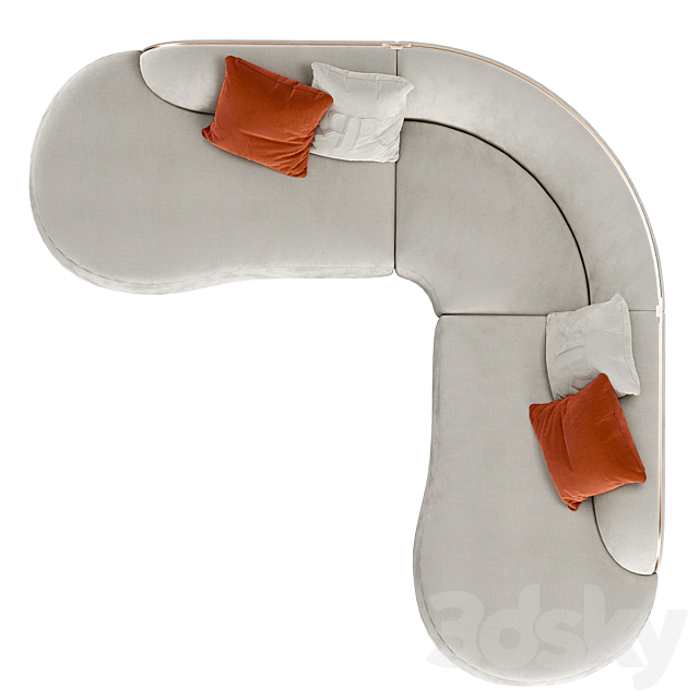 PIERRE SOFA W 3dsky