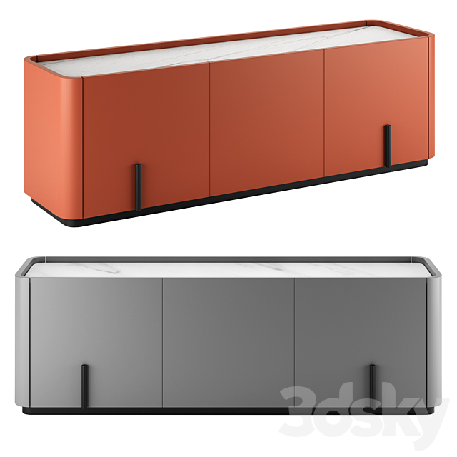 CAILLOU | Sideboard by Liu Jo Living Collection 3DSMax File - thumbnail 1