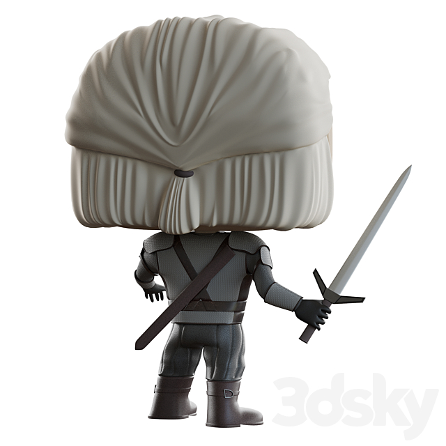 Figurine The Witcher Funko Pop 3d