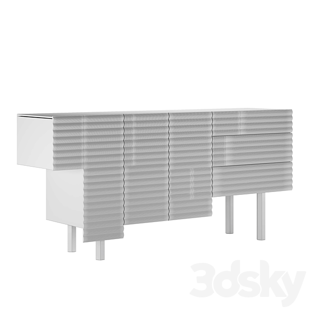 Shanty Sideboard Cabinet by BD Barcelona 3DSMax File - thumbnail 2