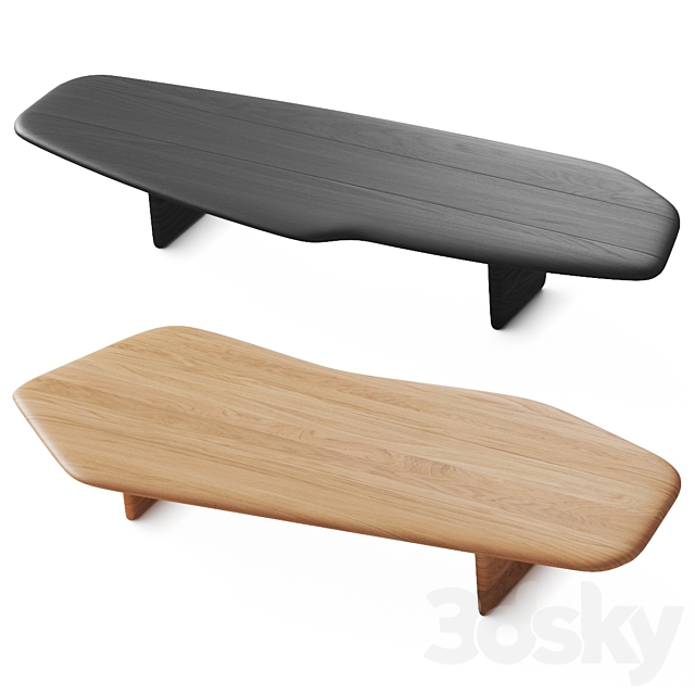 Baxter Nairobi Coffee Tables 3d