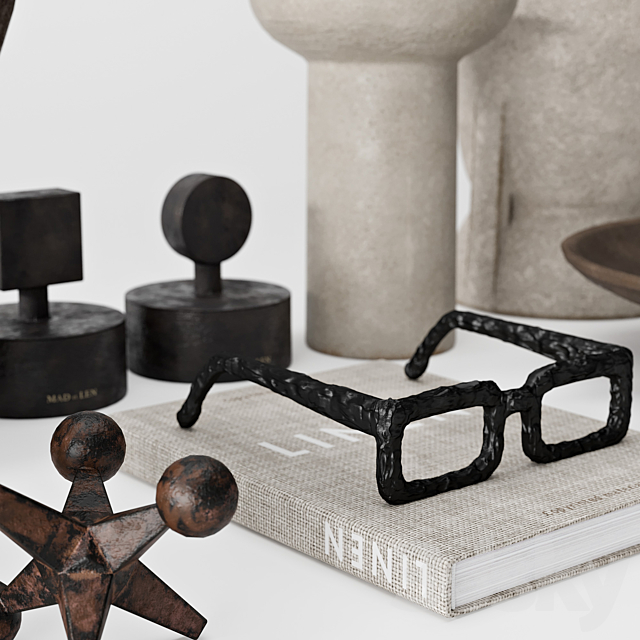 RH Decor set 2 3dsky