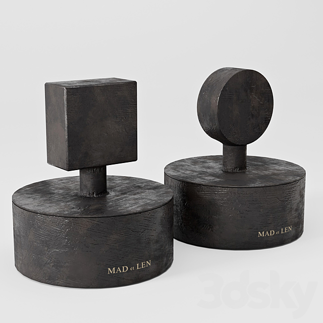 RH Decor set 2 3dmodel