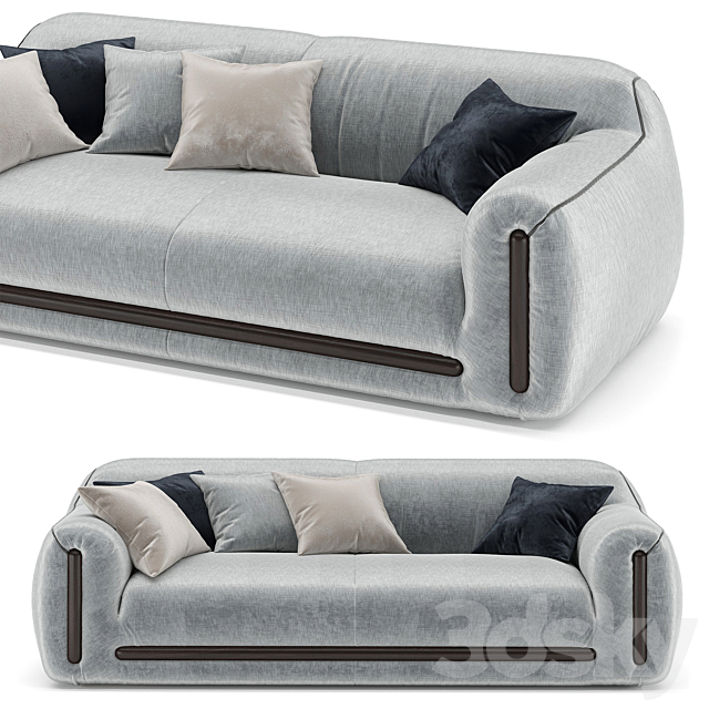 Smania Sofa Kimi 3d