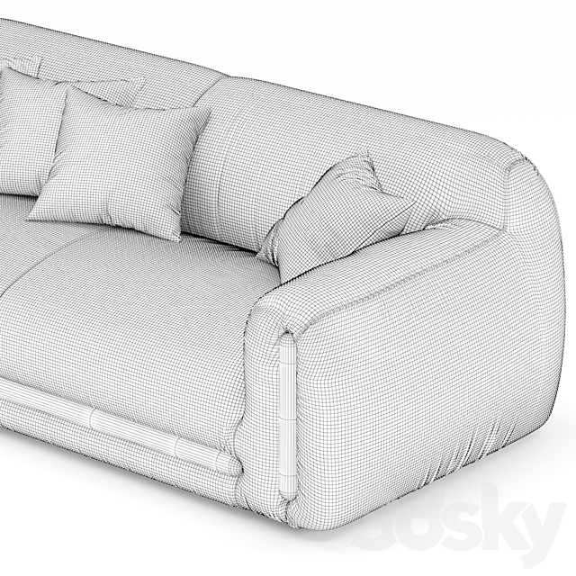 Smania Sofa Kimi 3dsky