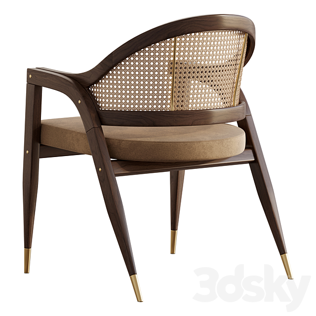 Wormley Dining Chair - DUISTT 3d